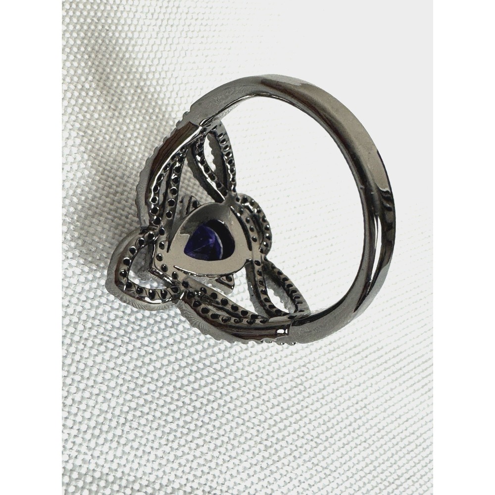 Bomb Party Purple Stone Ring Size 9 Reign Villain Collection Regal Desires Box - Picture 8 of 14